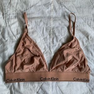 CK Nude Bralette // Calvin Klein UO